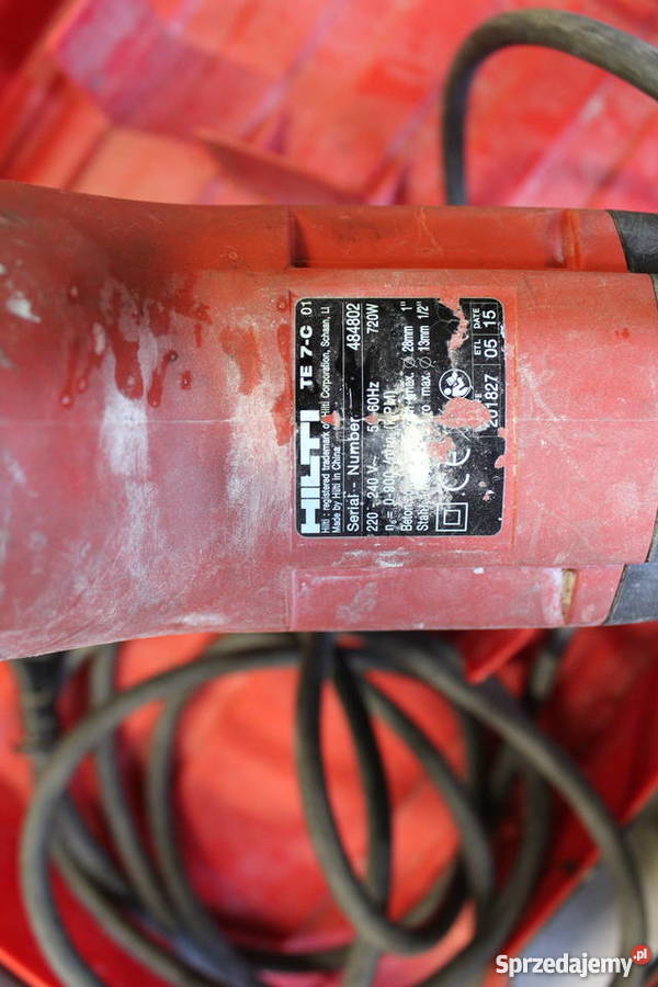 Młotowiertarka Hilti TE 7C Narzędzia Dębica