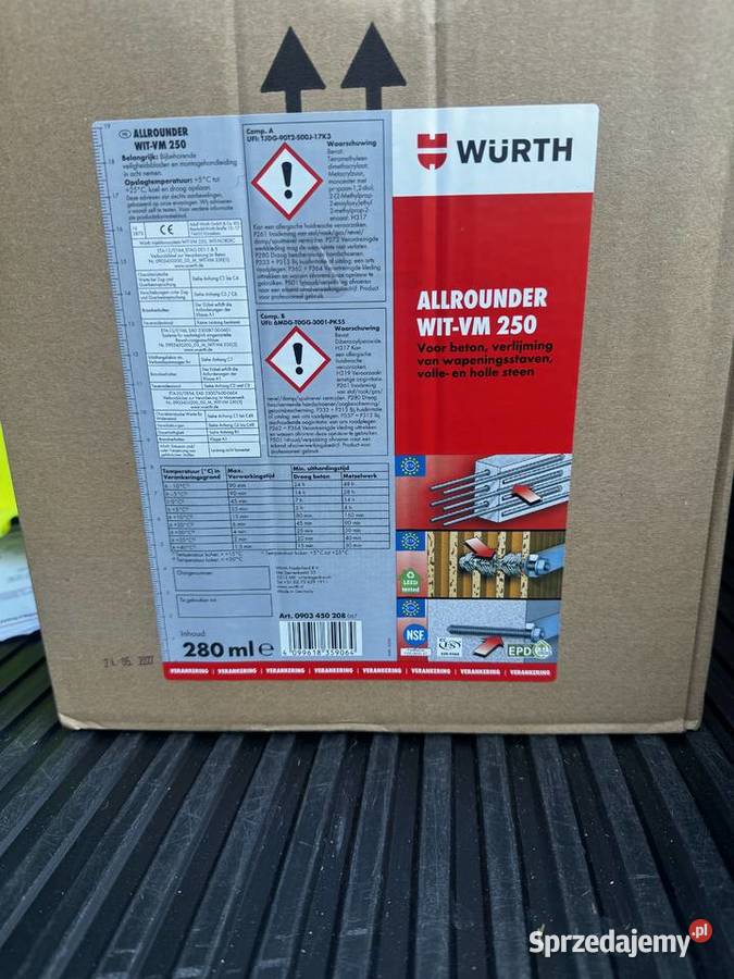 KlejKotwa chemiczna WRTH Dęblin