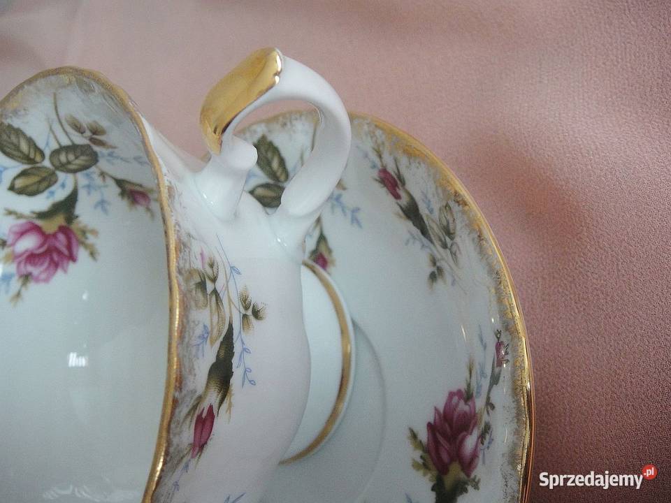 Zestaw do kawy 11 filiżanka podstawka porcelana Ceramika i szkło świętokrzyskie Kielce