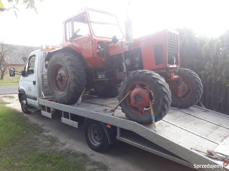 URSUS ZETOR FIAT FERGUSON TRANSPORT LAWETA Napęd 4x4 Ciągniki