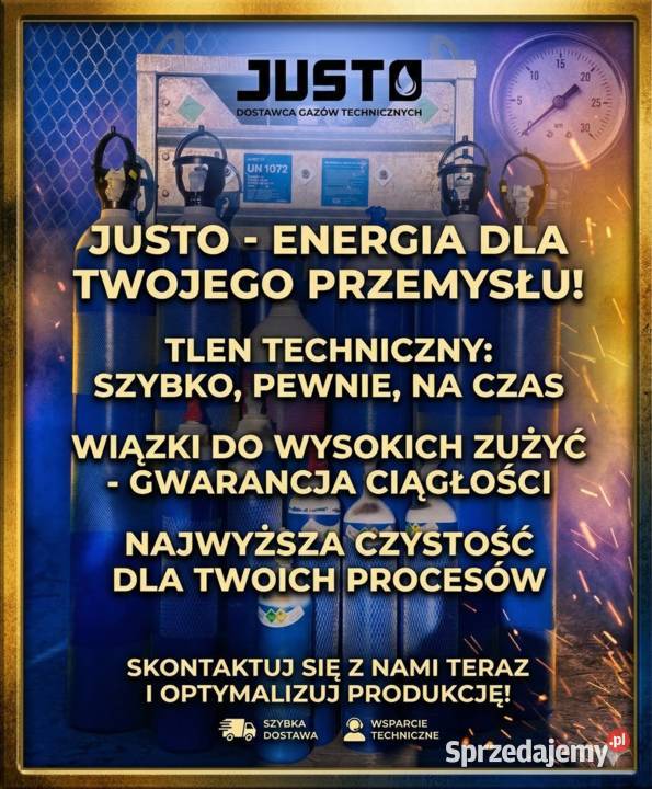 Tlen Techniczny w butlach wiązkach do spawania Nowy Sącz