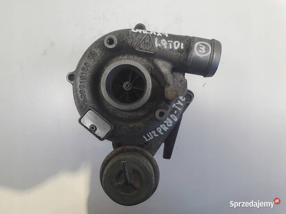 TURBOSPRĘŻARKA Sharan Galaxy 19 TDI turbo Turbosprężarki Chełm