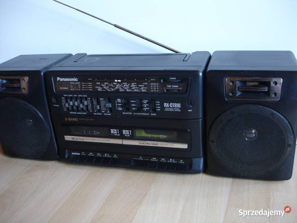 Radiomagnetofon PANASONIC RXCT810 Zielona Góra