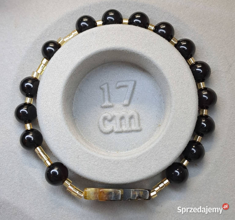 Bransoletka dziesiątka różańca z bursztynu Warszawa sprzedam