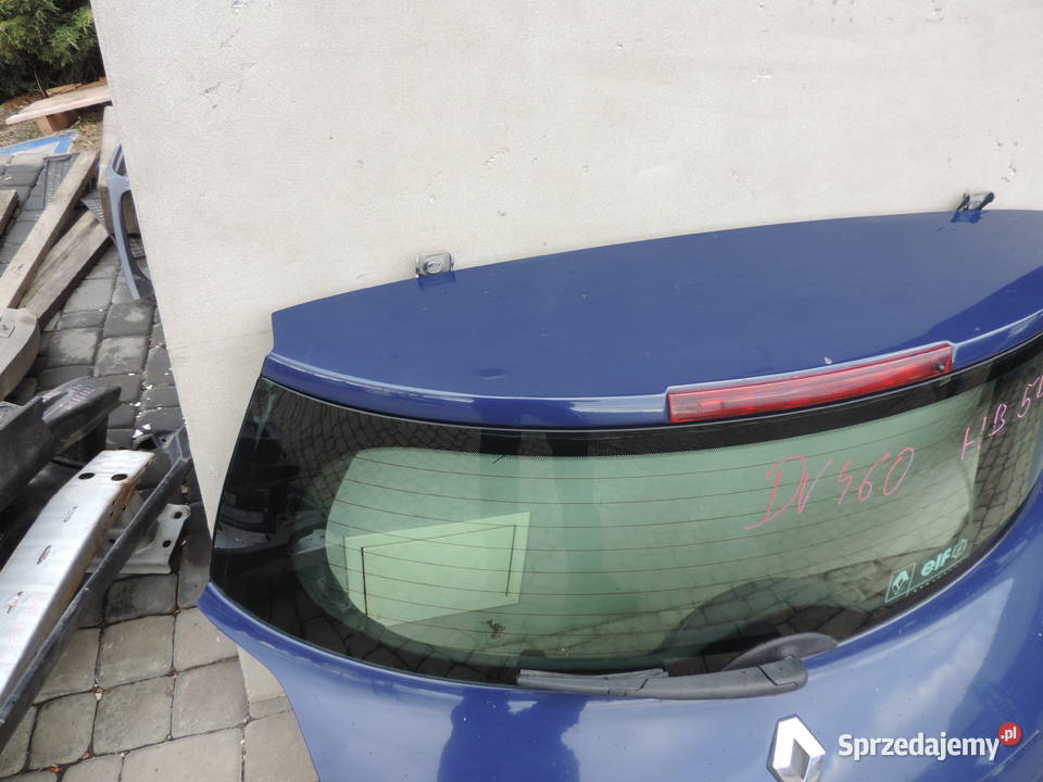 RENAULT MEGANE 2 II HB KLAPA TYLNA BAGAŻNIKA małopolskie Nowy Sącz