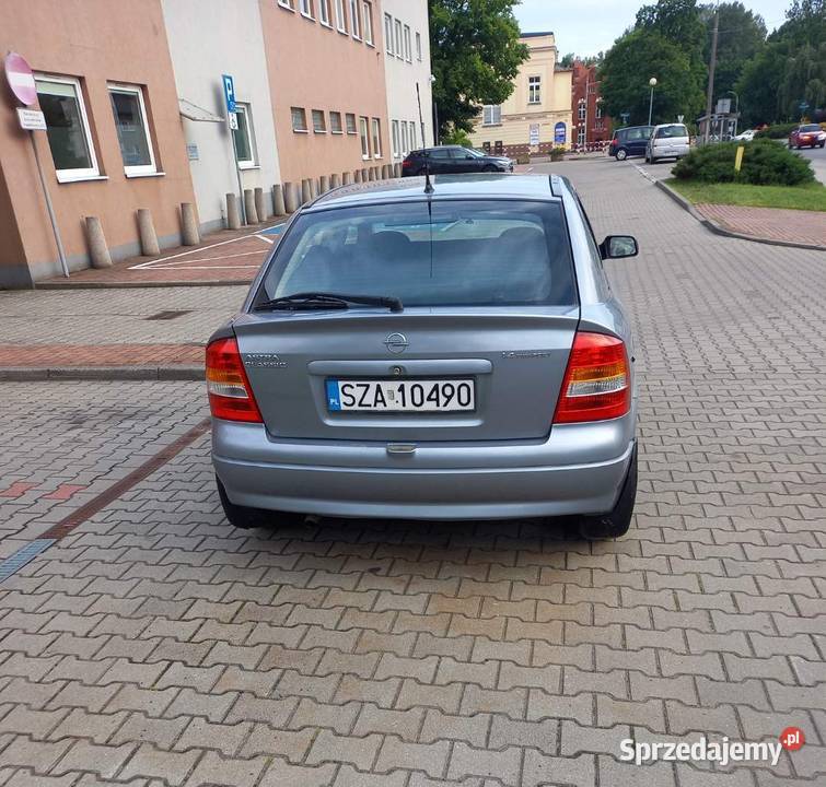 Opel Astra G 14 16V Klimatyzacja Ekonomiczny Bez srebrny Zawiercie