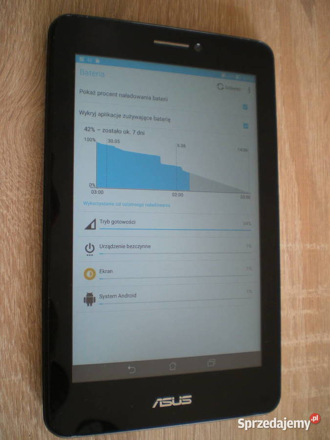 tablet ASUS K00Z stan sprzedam