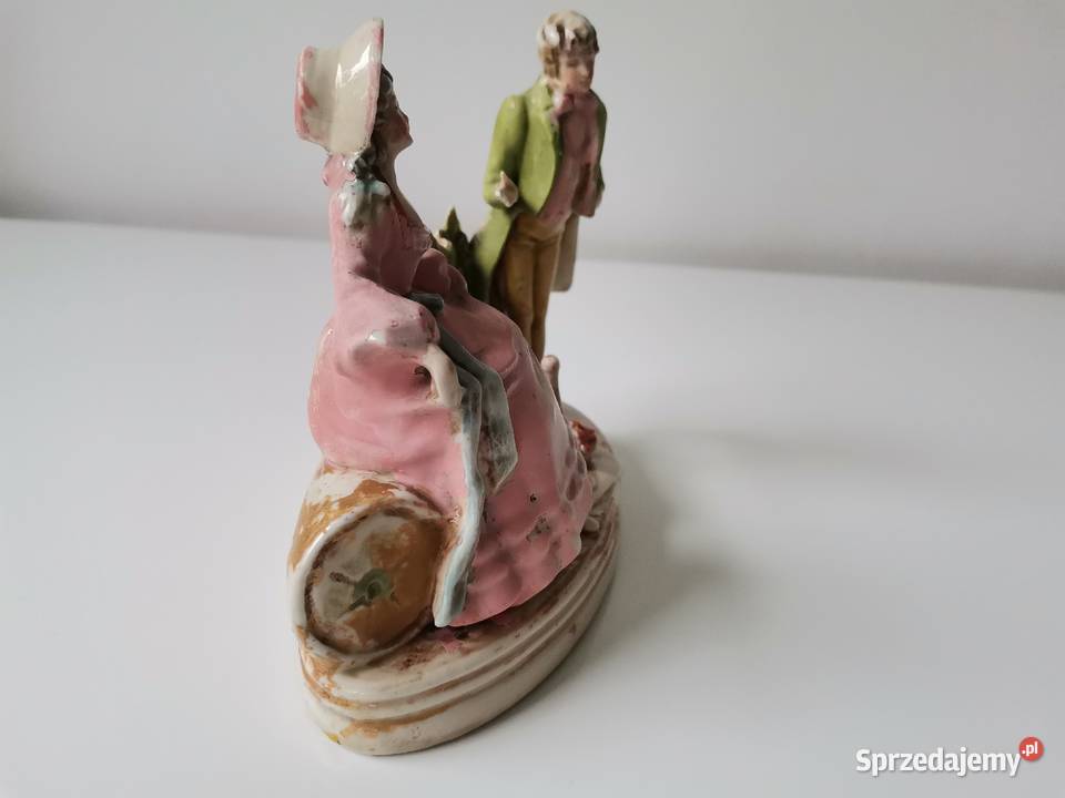 Stara przedwojenna figurka porcelanowa Porcelana i szkło Katowice
