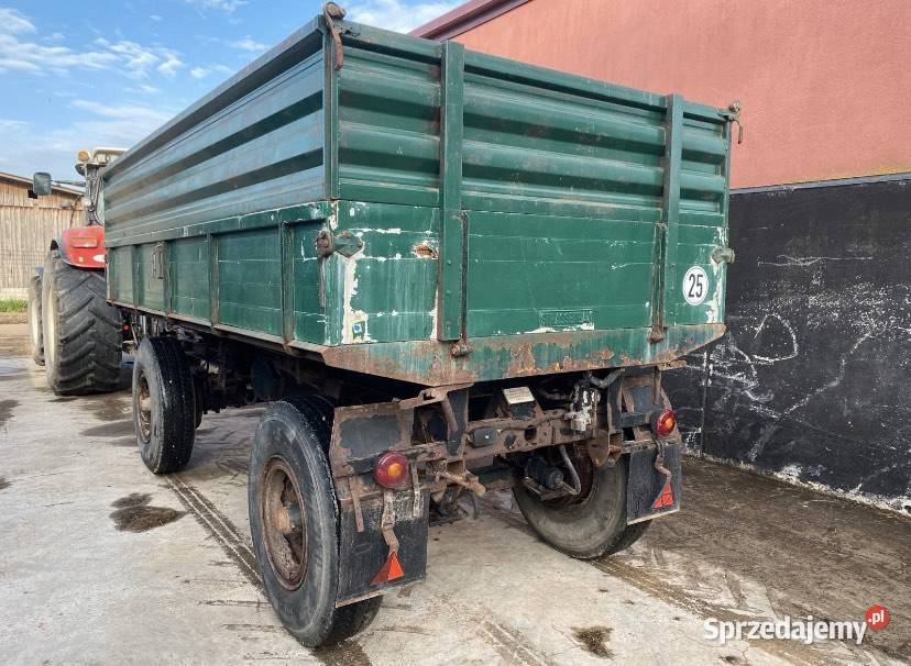 Przyczepa 12 ton z papierami Przyczepy rolnicze Pokój