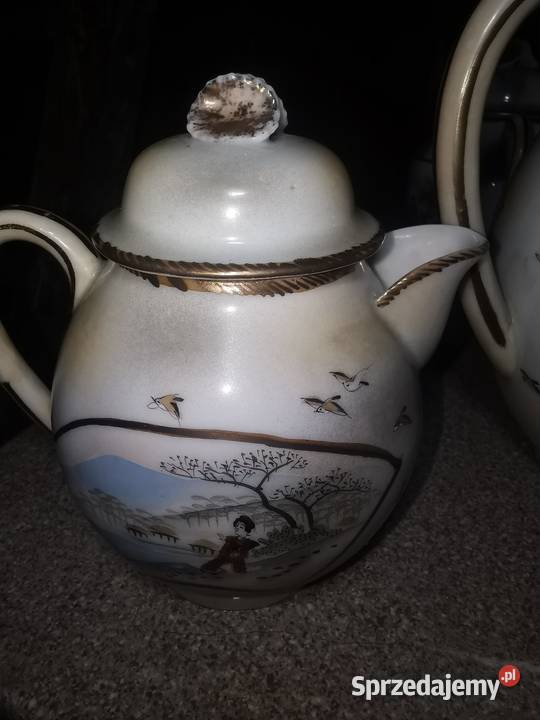 Piękny japoński zestaw do herbaty Nowy Tomyśl sprzedam