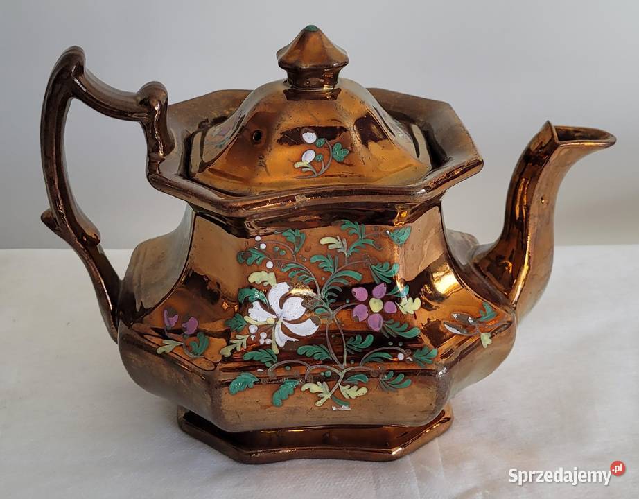 Angielski zabytkowy dzbanek Staffordshire z