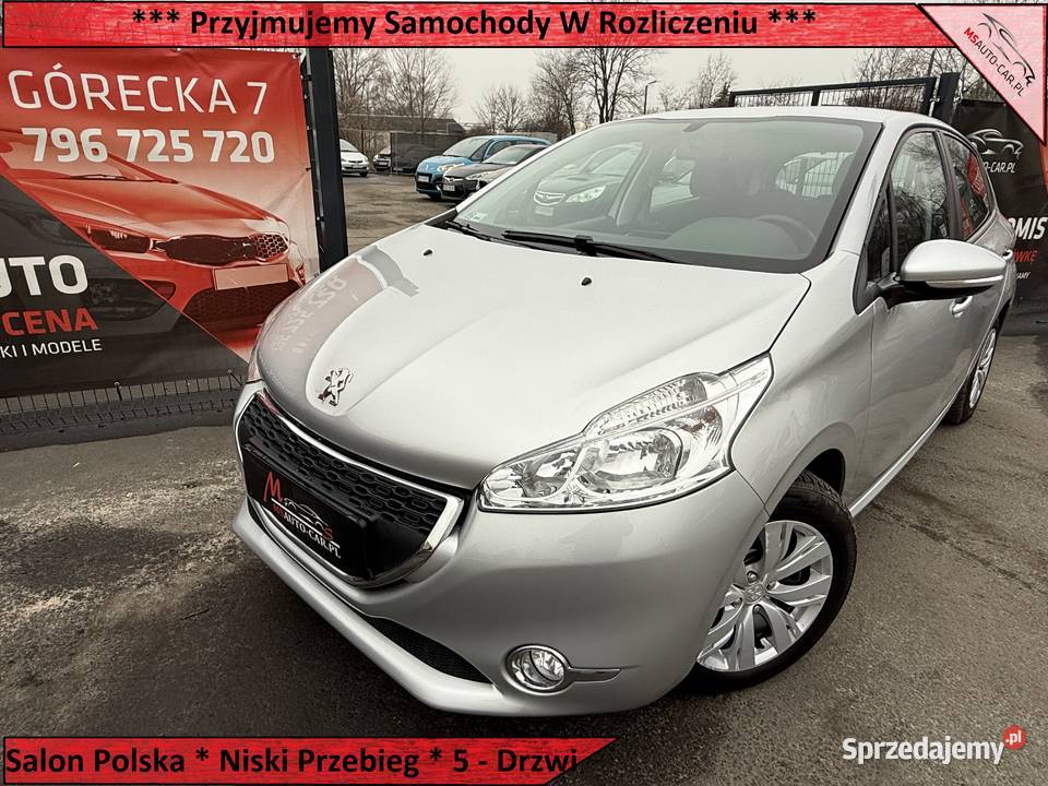 Peugeot 208 85 tys. Przebiegu * Salon PL * Klima * Elektryka * 1.2 Benzyna