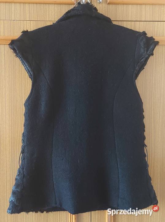 Czarna kamizelka czarny Pozostałe Ostróda sprzedam