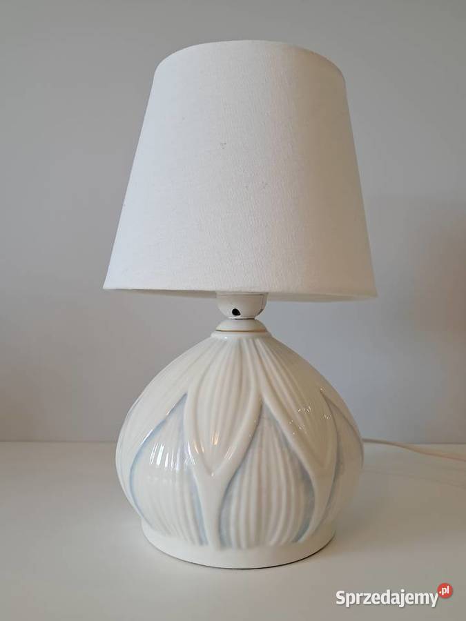 Lampa Ceramiczna Belleek Lotus Blossom Vintage Kraków