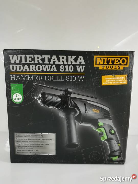 Wiertarka udarowa 810w Niteo Tools PLUS Lombard Nowa Sól sprzedam