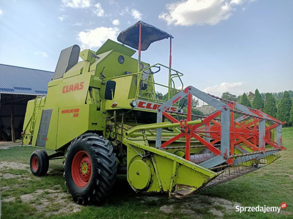 Kombajn zbożowy CLAAS MERCATOR 60 świętokrzyskie Ożarów
