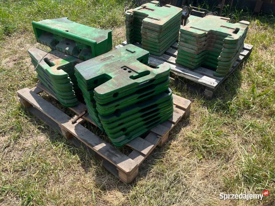 Obciążniki John Deere 6930 przednie przód balast Dziedzice