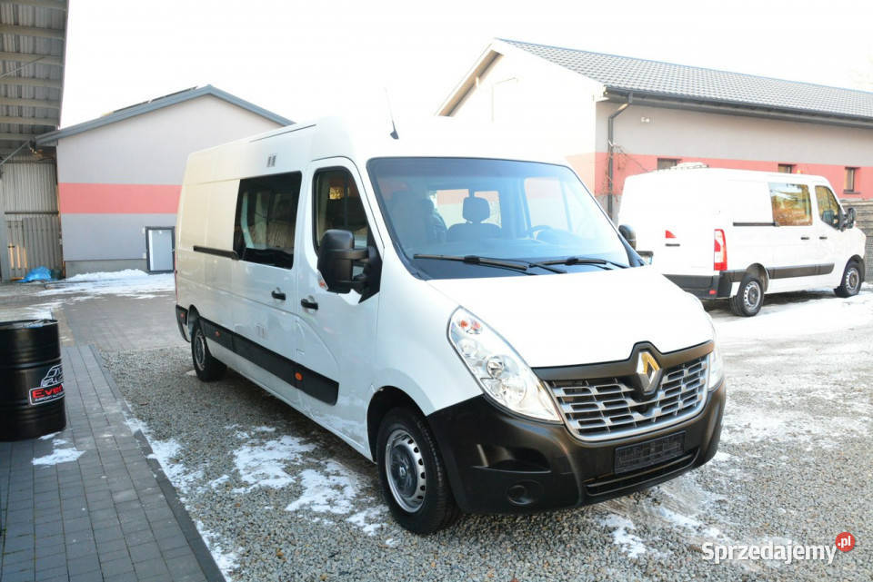 Renault Master 7 osobowy brygadówka doka pełna Warszawa