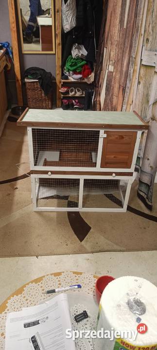 Klatka królika z wybiegiem śląskie Myszków