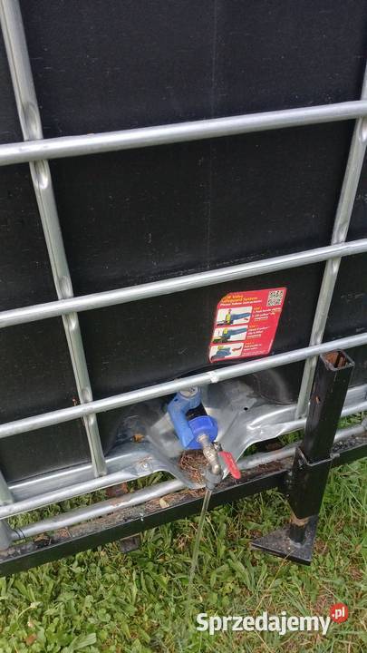 Mauzer zbiornik z wózkiem na kołach 15 1000L Jasło sprzedam