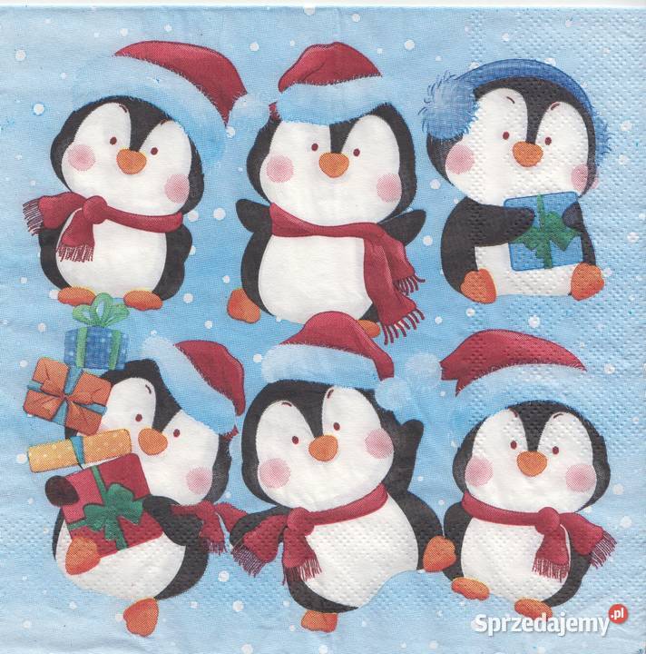 Decoupage serwetki Papierowe Boże Narodzenie 6 Skarżysko-Kamienna