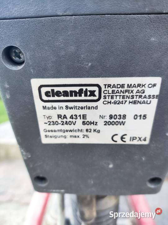 Szorowarka myjka Cleanfix RA 431E Rzeszów sprzedam
