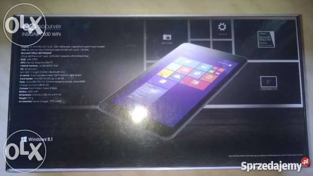 Nowy tablet GOCLEVER INSIGNIA 800 WIN Lenovo małopolskie