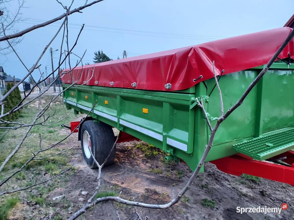 Przyczepa wywrotka na 3strony jedno i dwuosiowa diesel Pionki