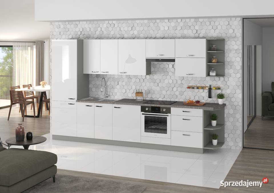MebleSzafki kuchenneKuchnia Karmen Grey Rose wielkopolskie Poznań
