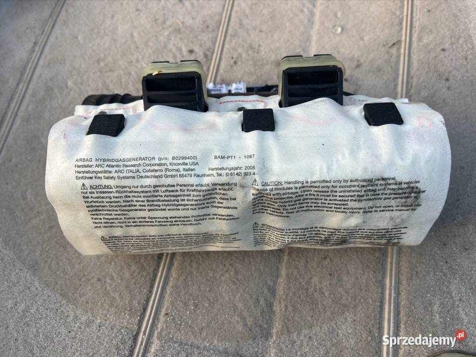 Poduszka airbag Opel Vectra C Ostrów Wielkopolski