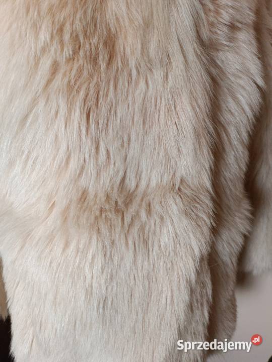 Naturalne futro z długim włosem vintage Skóra naturalna  Otwock