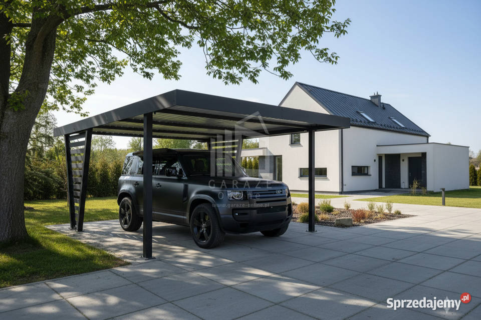 Carport V PREMIUM 4x45m Wypełnienie panelami 799zł/m2