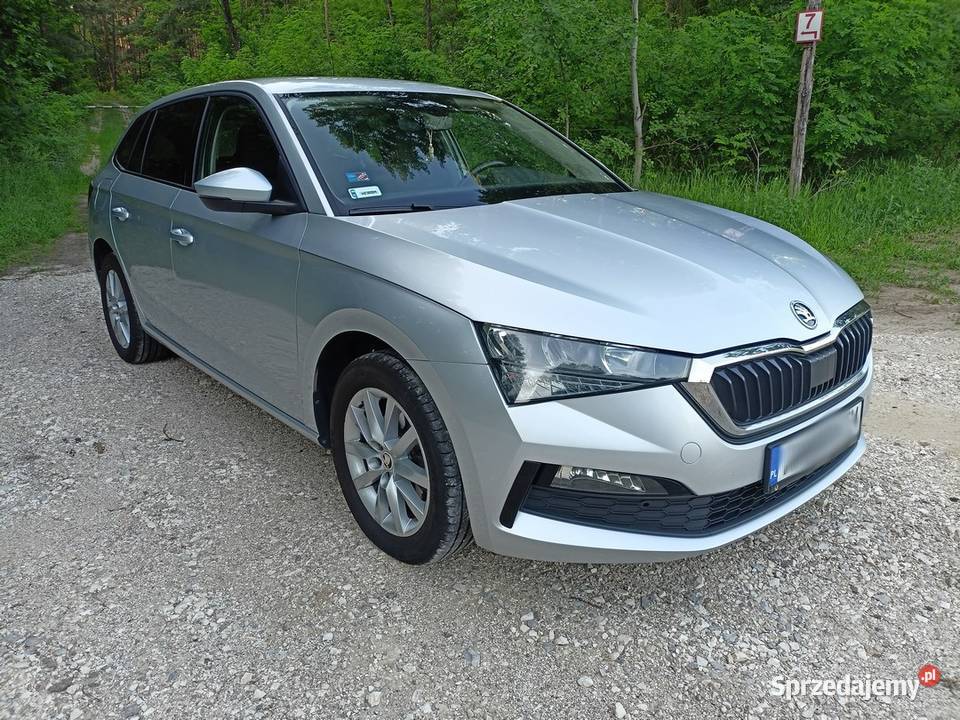 Skoda Scala 10 TSI Ambiton 1WŁ Salon 2021r ASR (kontrola trakcji) Czosnów