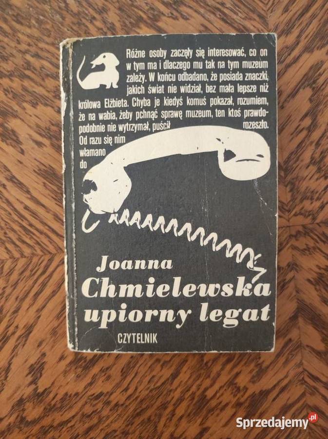 Upiorny legat Joanna Chmielewska Pierwsze Kielce