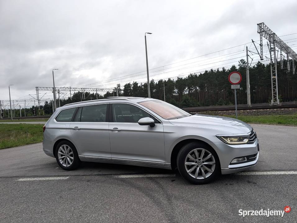 Passat B8 20 TSI 220 Highline Panorama elektrochrom. lusterko wst. lubelskie Dęblin