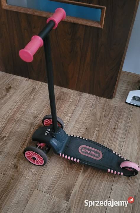 Hulajnoga czarnoróżowa little tikes Konin sprzedam