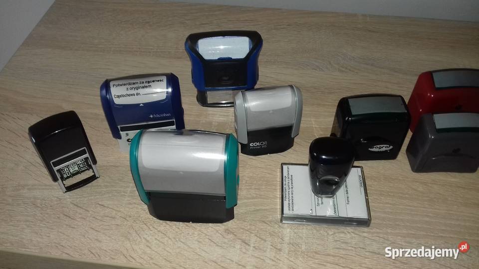 Pieczątki różne rodzaje Częstochowa sprzedam