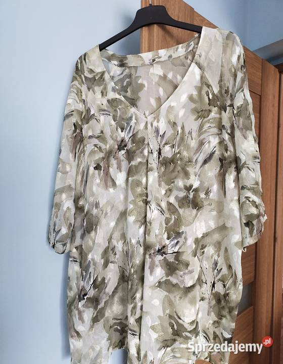 Tunika damska dużaluźna bluzka z dekoltem Jaworzno