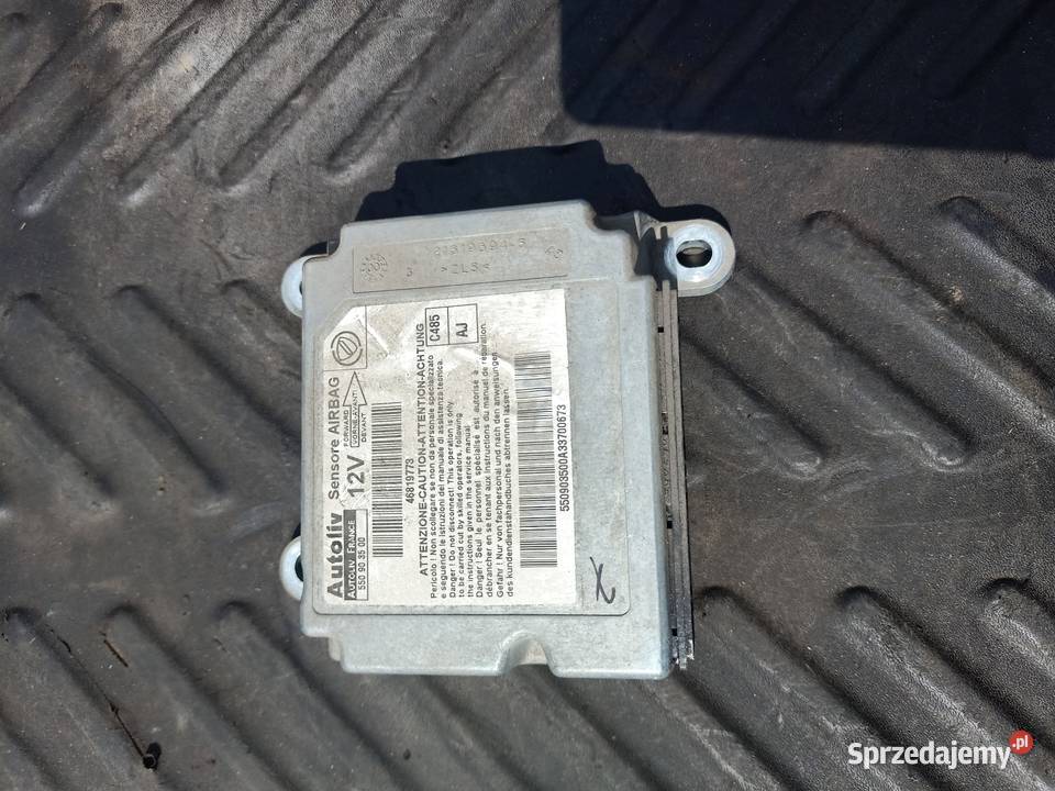 Sterownik moduł Airbag Fiat Doblo I osobowe Szczecin