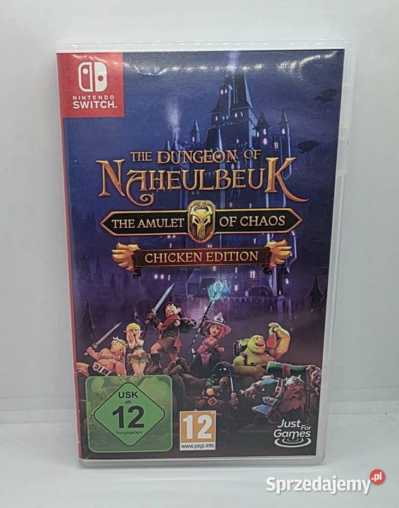 Gra The Dungeon of Naheulbeuk The Amulet of Nintendo GameCube
