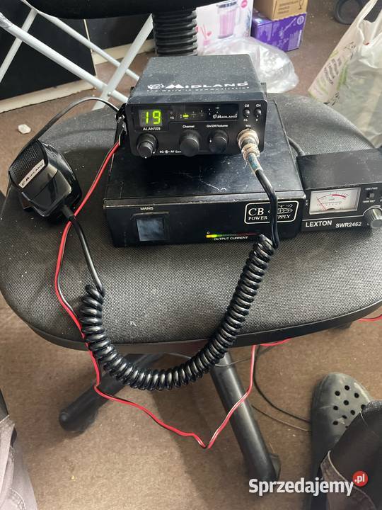 Alan 109 Midland CB radio plus antena sprzedam