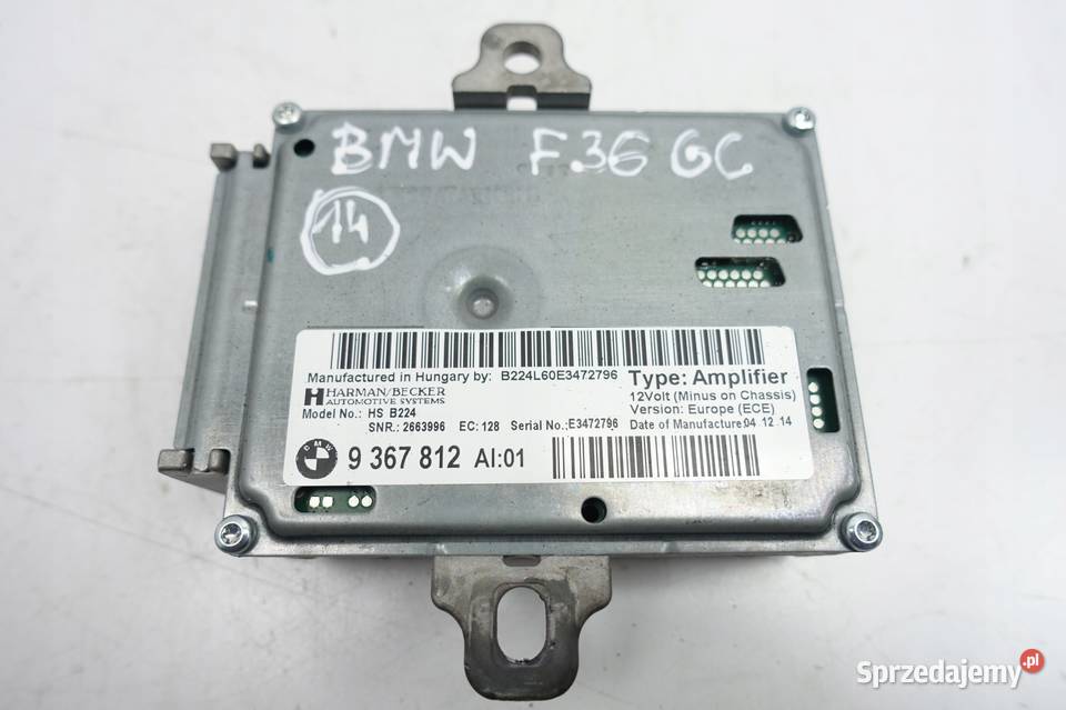 BMW 4 F36 Gran Coupe STEROWNIK ACTIVE moduł sprzedam