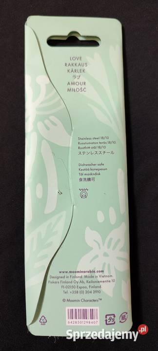 MUMINKI łyżeczka Arabia Finland MIŁOŚĆ Hackman Jasień sprzedam