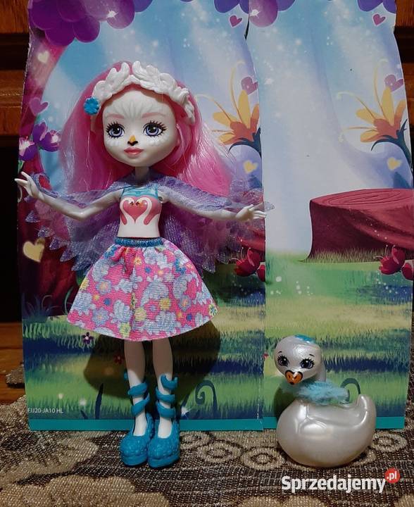 Lalka Enchantimals Saffi Swan z pupilem Zabrzeg