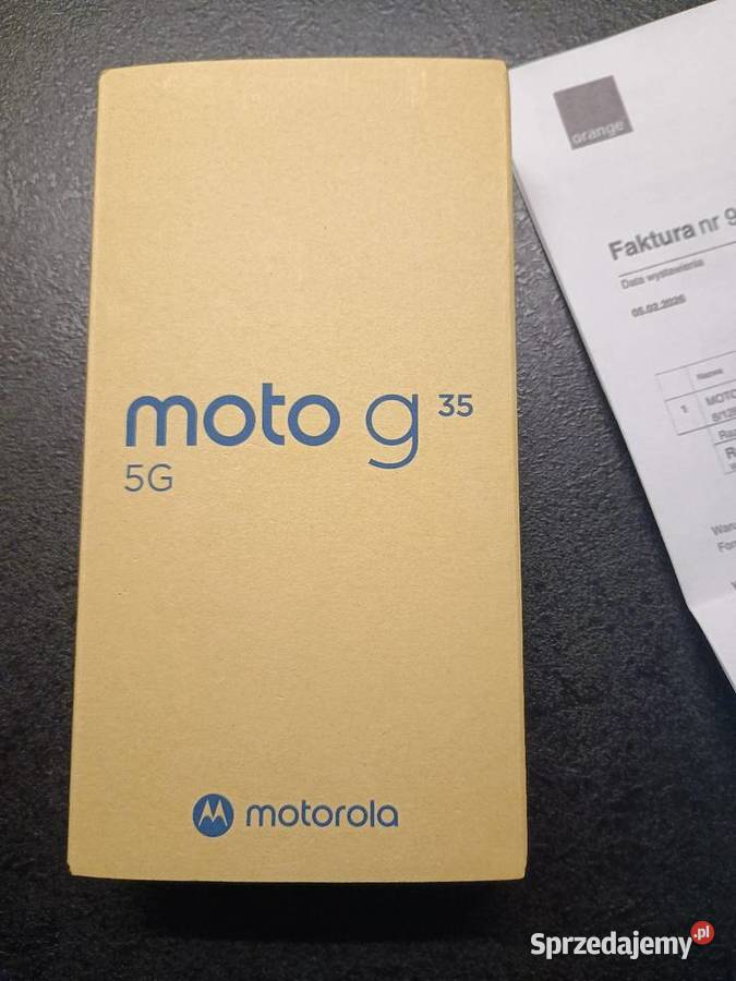 Smartfon Motorola g35 5G Gliwice