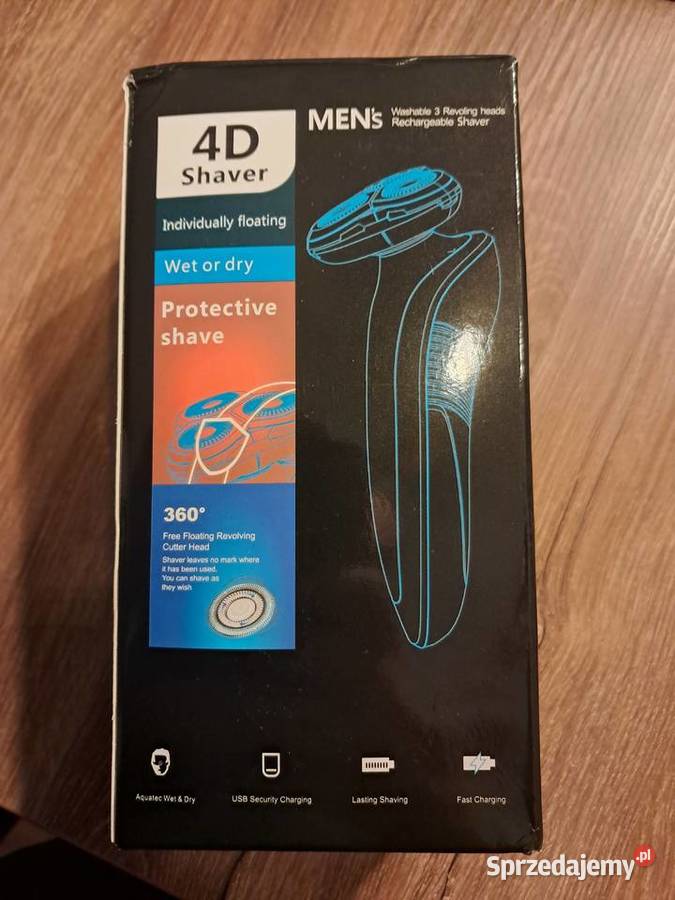 nowa maszynka do golenia 4D do golenia na sucho świętokrzyskie Sandomierz