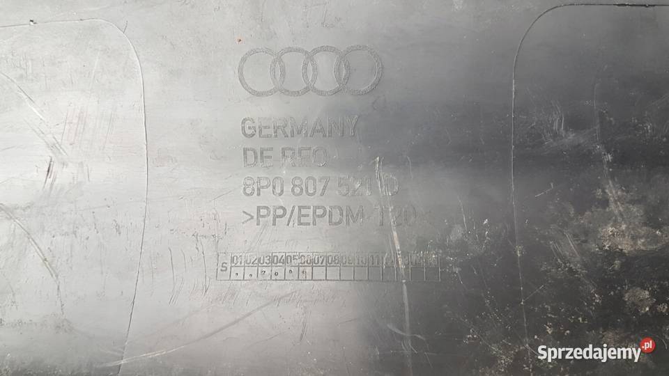SPOILER ZDERZAKA TYŁ AUDI A3 8P 8P0807521D Międzychód sprzedam