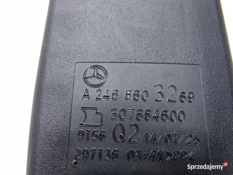 ZAPINKA PASA BEZPIECZNIEŃSTWA TYŁ TYLNA MERCEDES małopolskie
