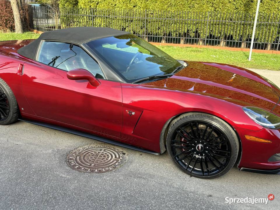 Corvette C6 stan kolekcjonerski 2006 cabrio lt3 405KM Rzeszów