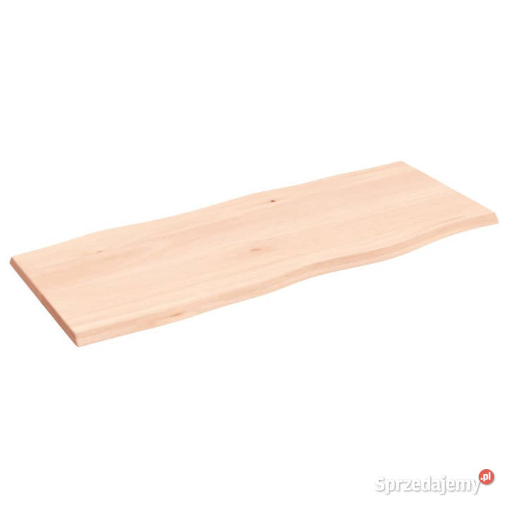 Blat stołu 100x40x2 surowy lity dąb z naturalną Warszawa sprzedam